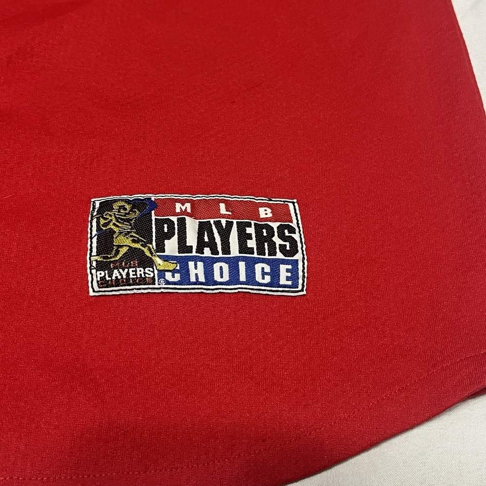 Vtg ST Louis Cardinals Jersey Mark McGwire MLB Men's L Red Stitched - Picture 3 of 10